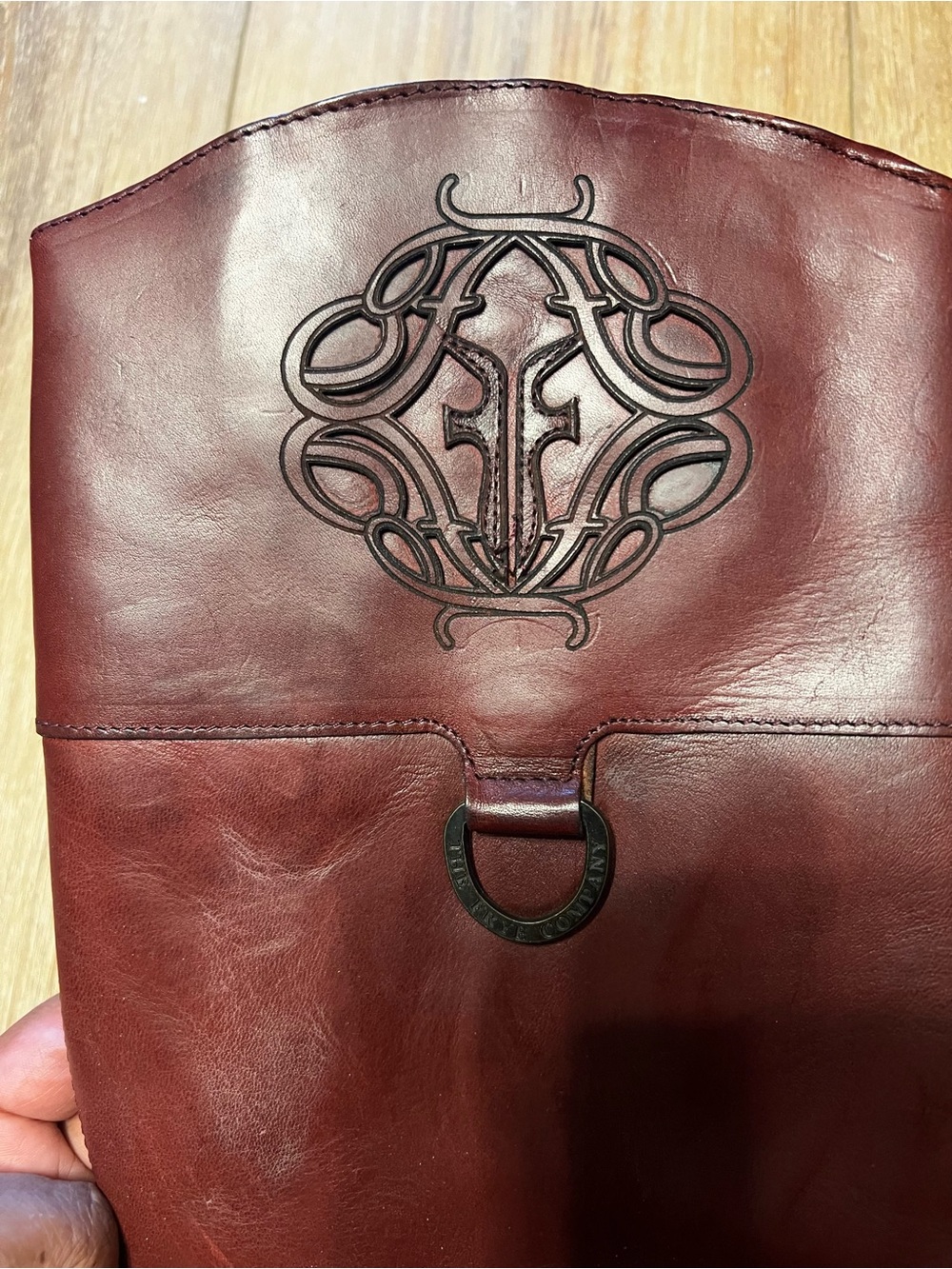 Frye Melissa Logo tall riding boots - Picture 3 of 6